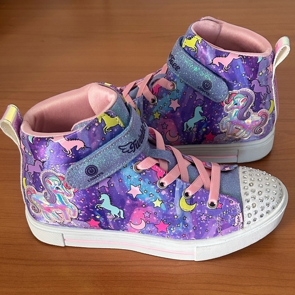 Skechers Other - Skechers Kids' Purple Unicorn Sneakers